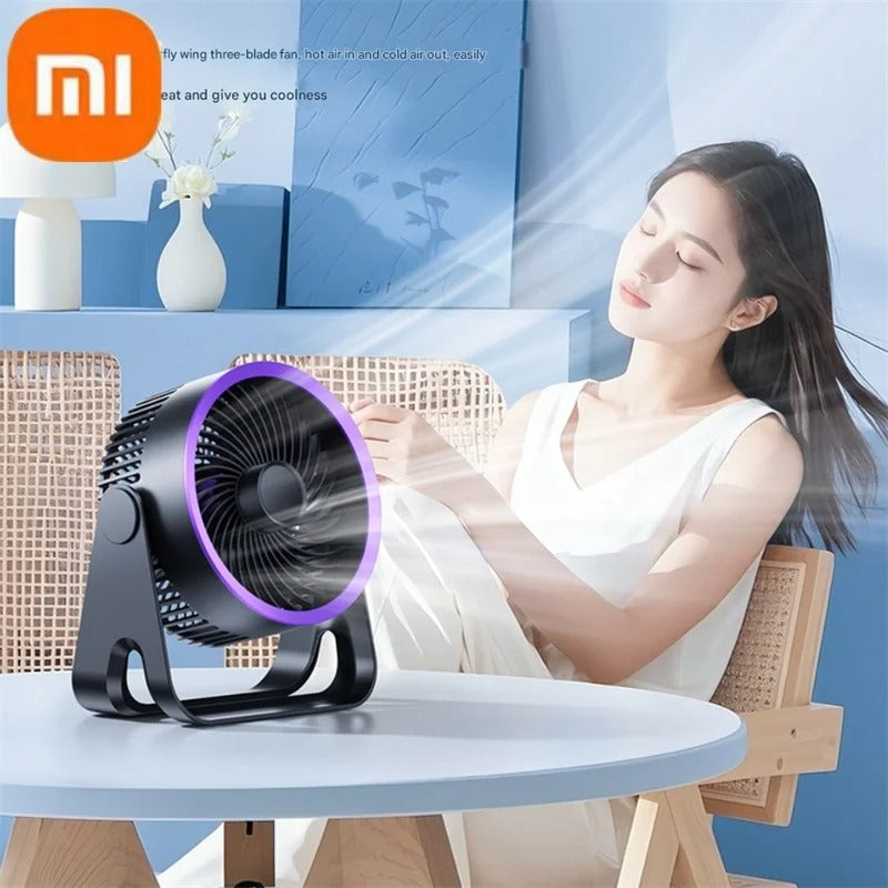 Quiet Wireless Desk Fan Offices Gaming Setups