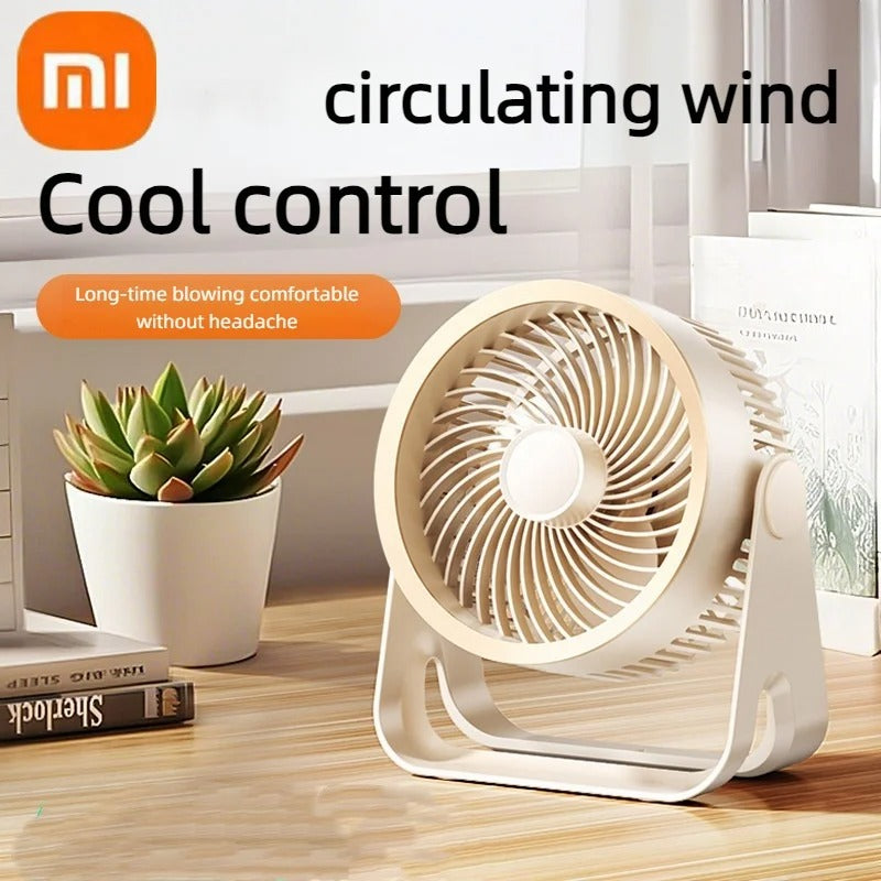 Quiet Wireless Desk Fan Offices Gaming Setups
