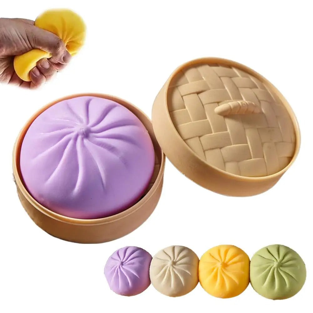 Viral Colorful Dumpling Squishy