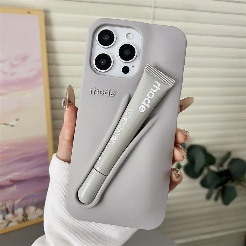 Rhode Phone Case Lip Gloss Holder