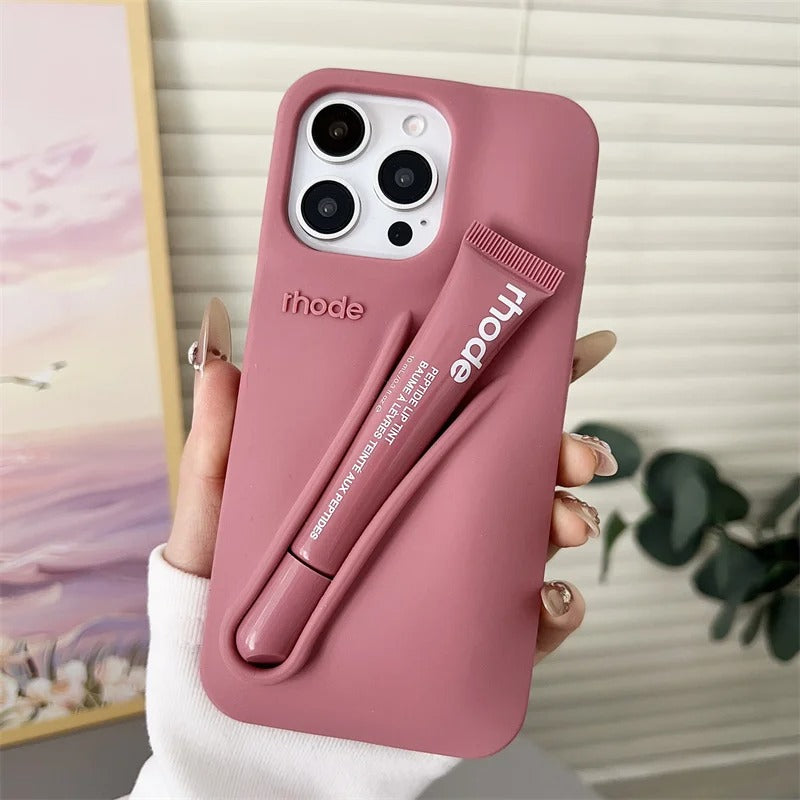 Rhode Phone Case Lip Gloss Holder