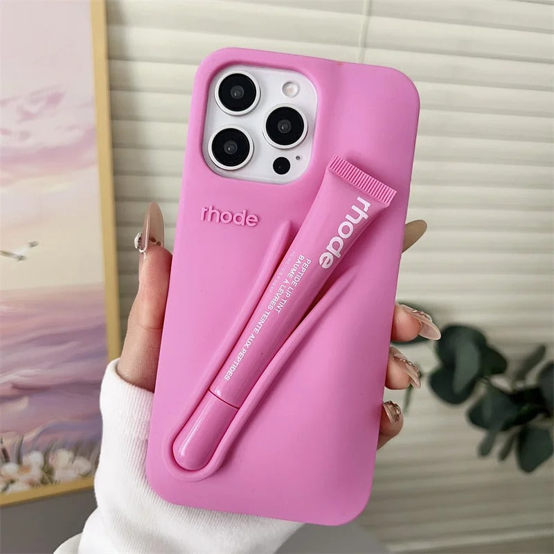Rhode Phone Case Lip Gloss Holder