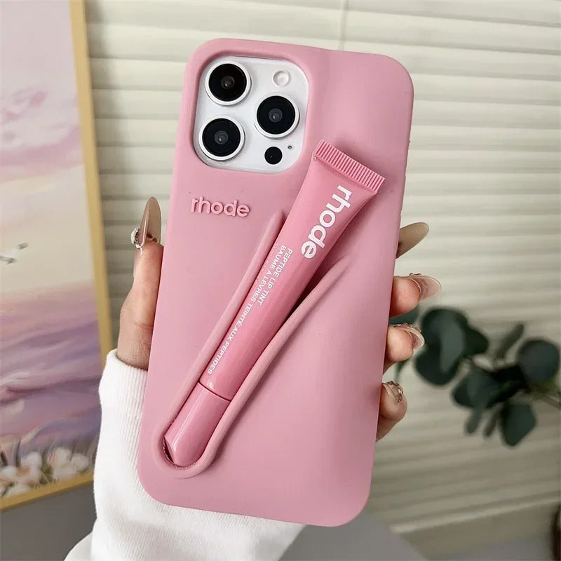 Rhode Phone Case Lip Gloss Holder