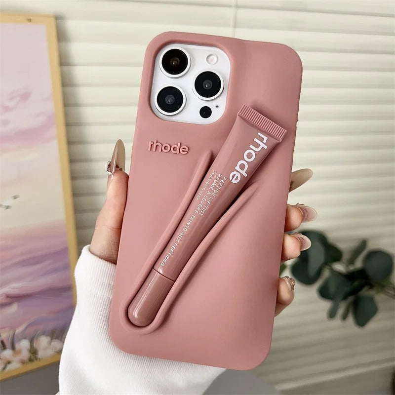 Rhode Phone Case Lip Gloss Holder