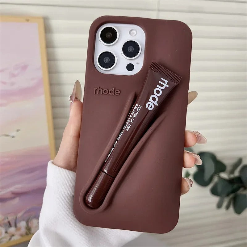 Rhode Phone Case Lip Gloss Holder