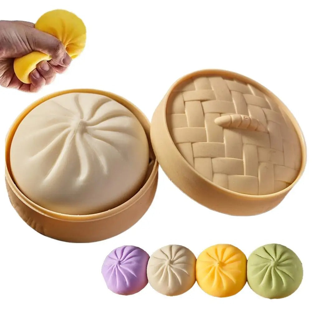 Viral Colorful Dumpling Squishy